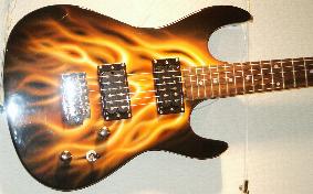 Feuer Gitarre kl03