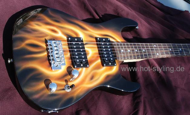 Fire Guitar 02