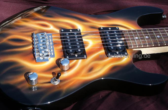 Fire Guitar 03