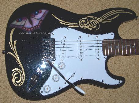 Gitarre Strat Gold 01
