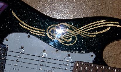 Gitarre Strat Gold 05